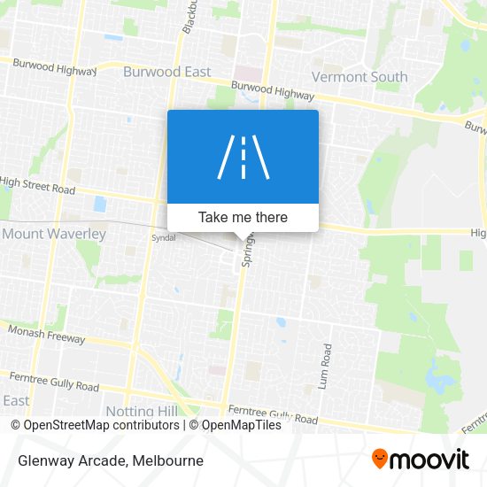 Glenway Arcade map