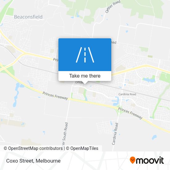 Coxo Street map