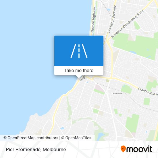 Pier Promenade map