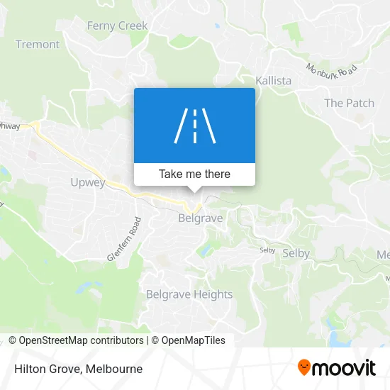 Hilton Grove map