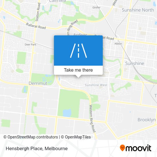 Hensbergh Place map