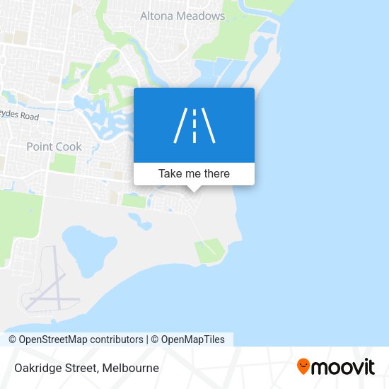 Oakridge Street map