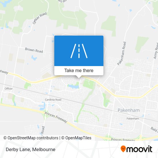 Derby Lane map