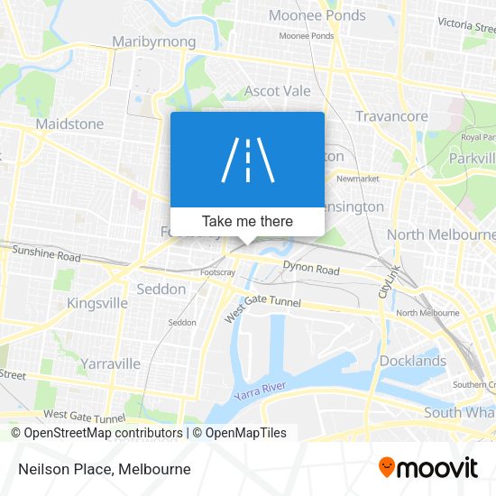 Neilson Place map