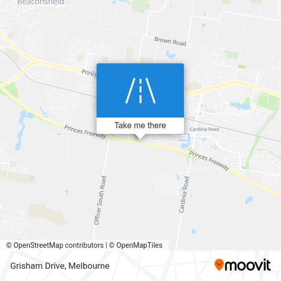 Grisham Drive map