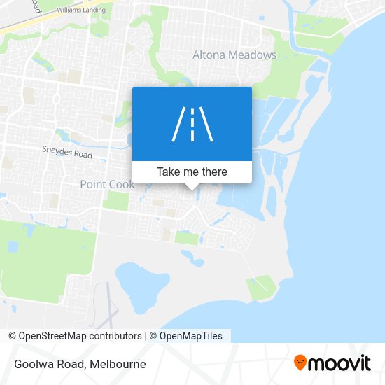 Goolwa Road map