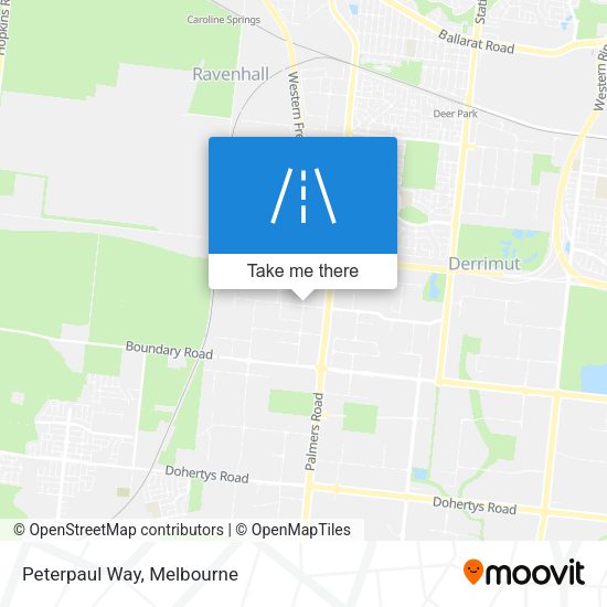 Peterpaul Way map