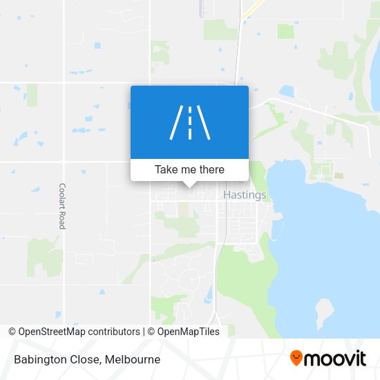 Babington Close map