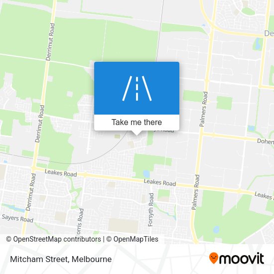 Mitcham Street map