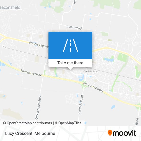 Lucy Crescent map
