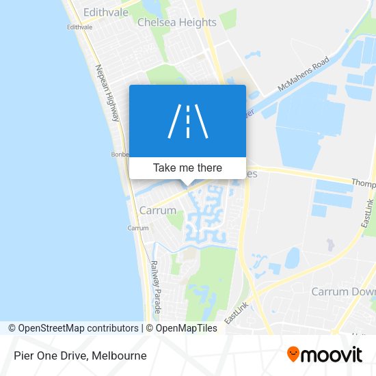 Pier One Drive map