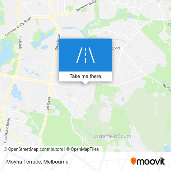 Moyhu Terrace map