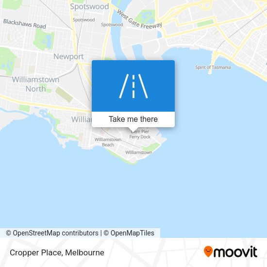 Cropper Place map