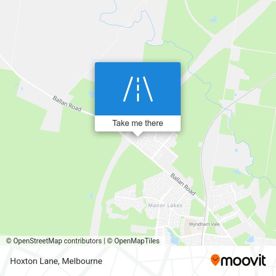 Hoxton Lane map
