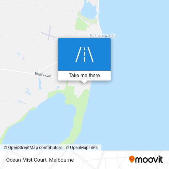 Ocean Mist Court map