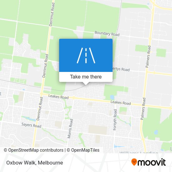 Oxbow Walk map