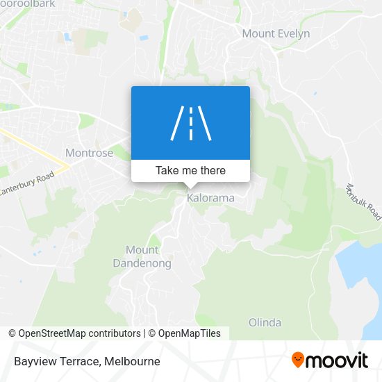 Bayview Terrace map