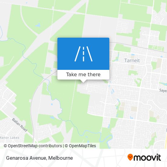 Genarosa Avenue map