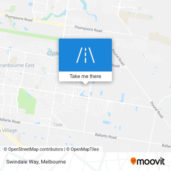 Swindale Way map