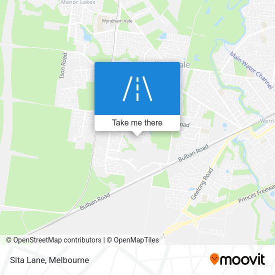 Sita Lane map