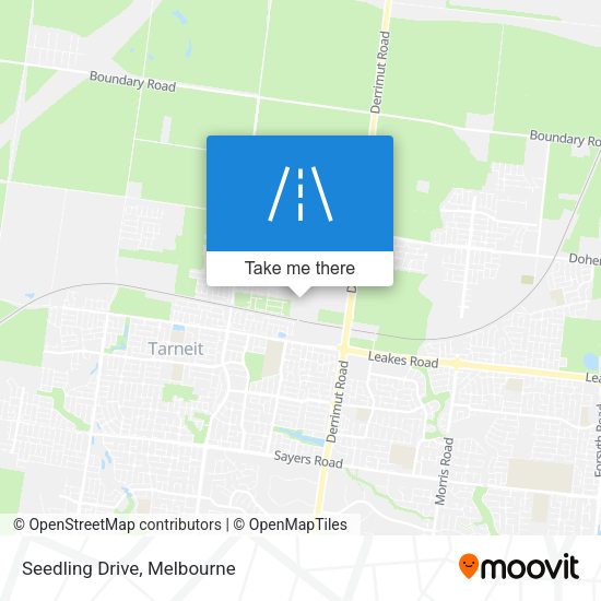 Seedling Drive map
