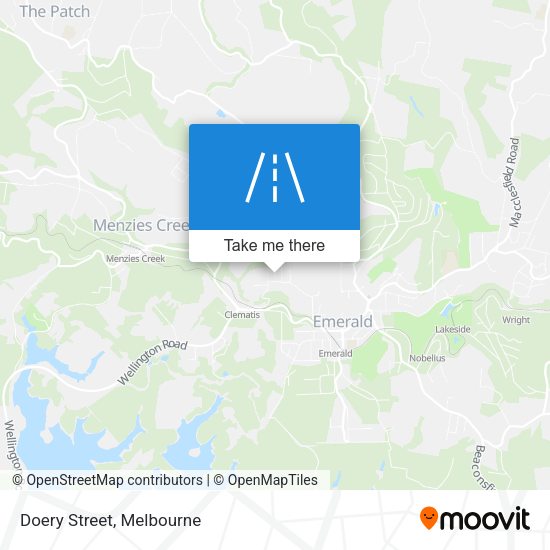 Doery Street map