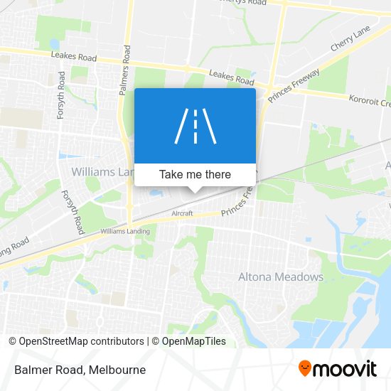 Balmer Road map