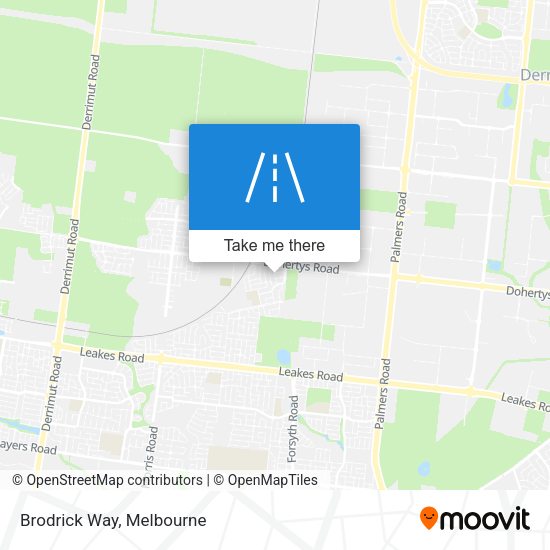 Brodrick Way map
