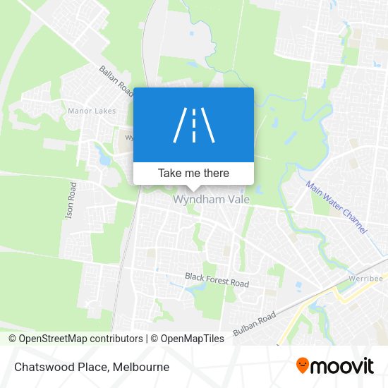 Chatswood Place map
