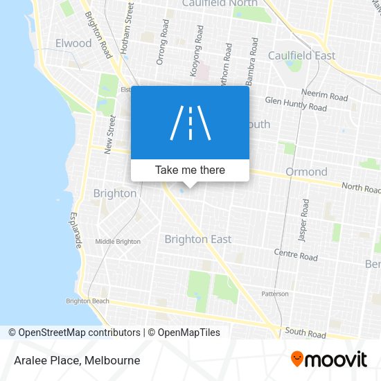 Aralee Place map