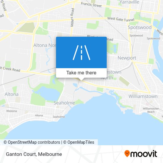 Ganton Court map