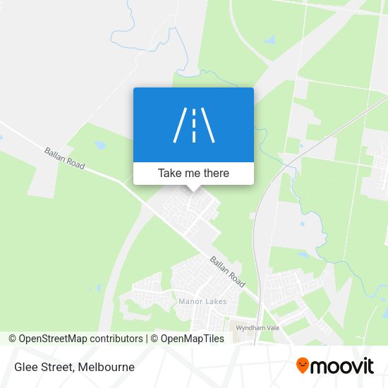 Glee Street map