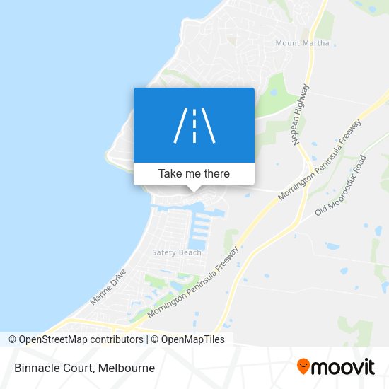 Binnacle Court map