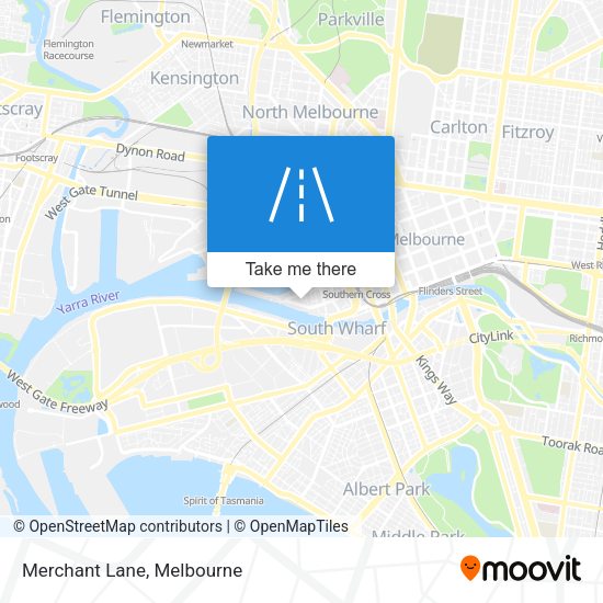 Merchant Lane map