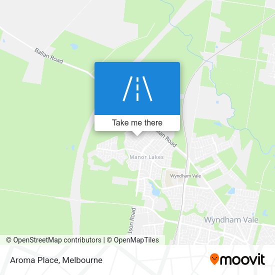 Aroma Place map