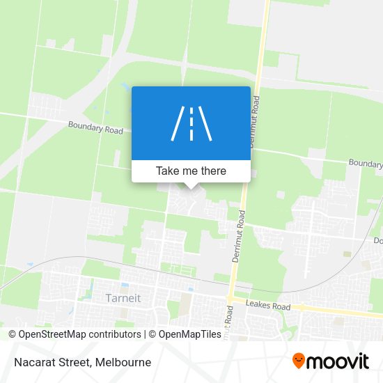 Nacarat Street map