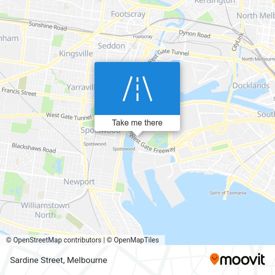 Sardine Street map