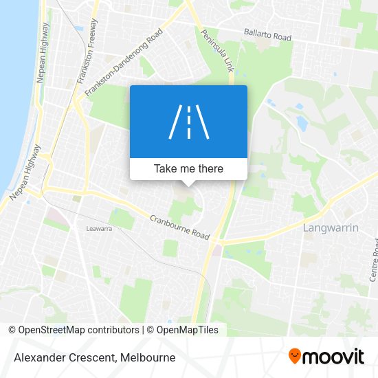 Alexander Crescent map
