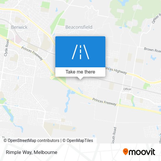 Rimple Way map