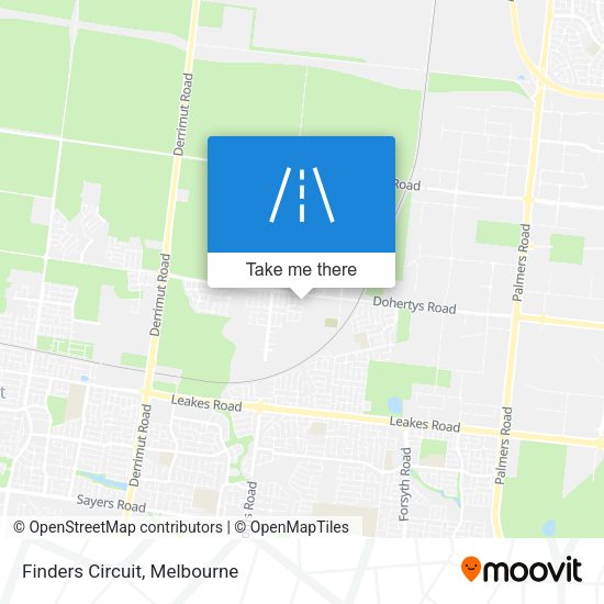 Finders Circuit map