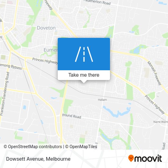 Dowsett Avenue map