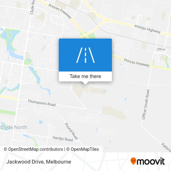 Jackwood Drive map