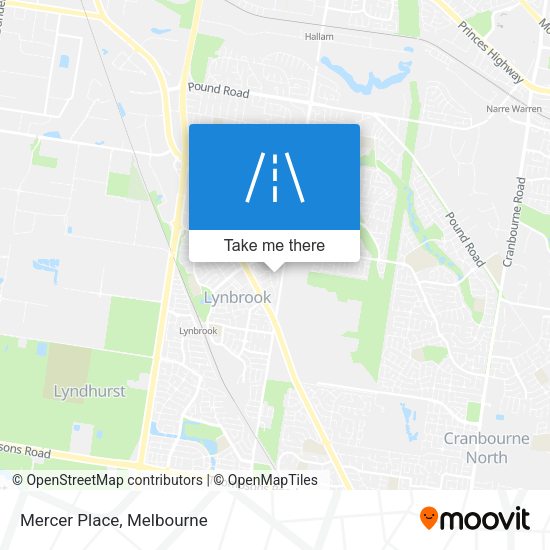 Mercer Place map