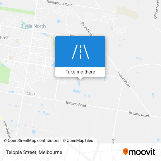 Telopia Street map