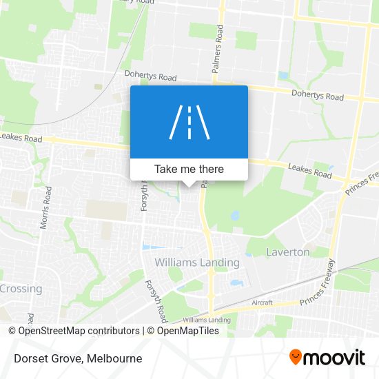 Dorset Grove map
