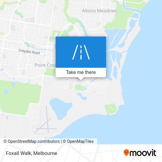 Foxall Walk map