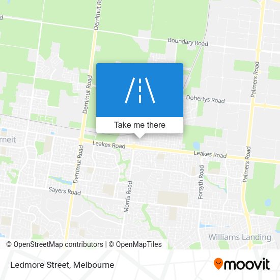 Ledmore Street map