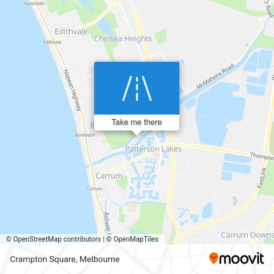Crampton Square map