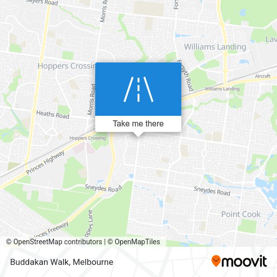 Buddakan Walk map
