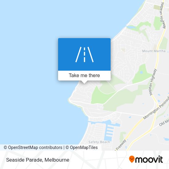 Seaside Parade map